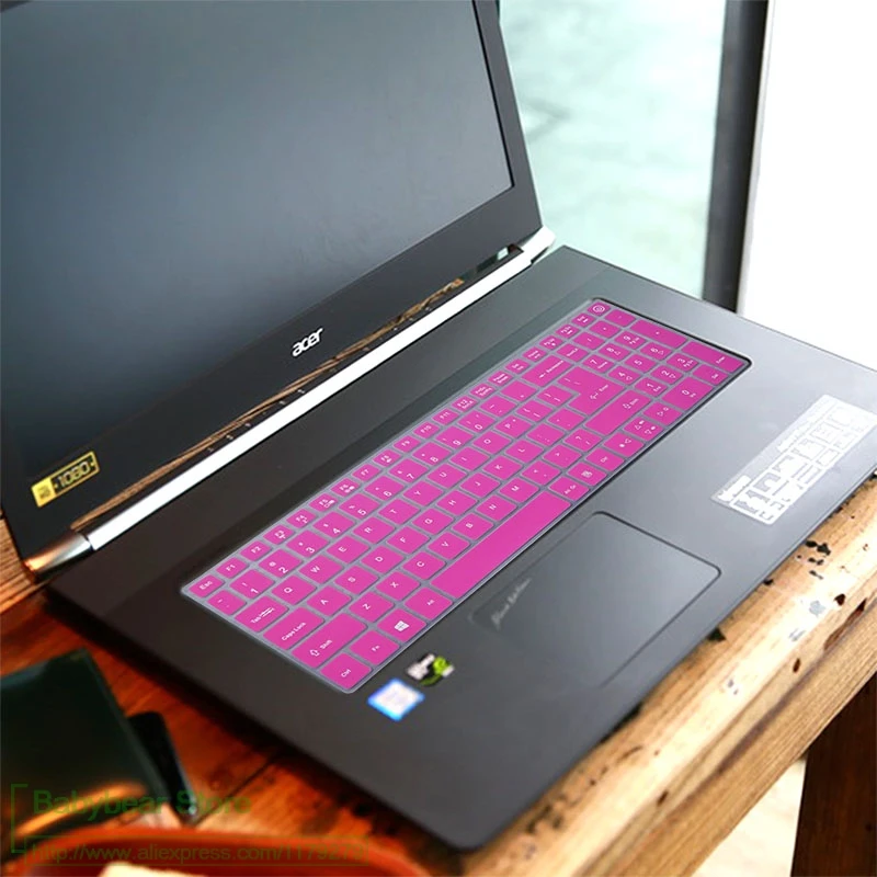 Силиконовые 15,6 17,3 дюйма клавиатура протектор кожного покрова для acer Aspire V15 V17 Vn7-592G Vn7-792G F15 F5-571 F5-573G E5-576G