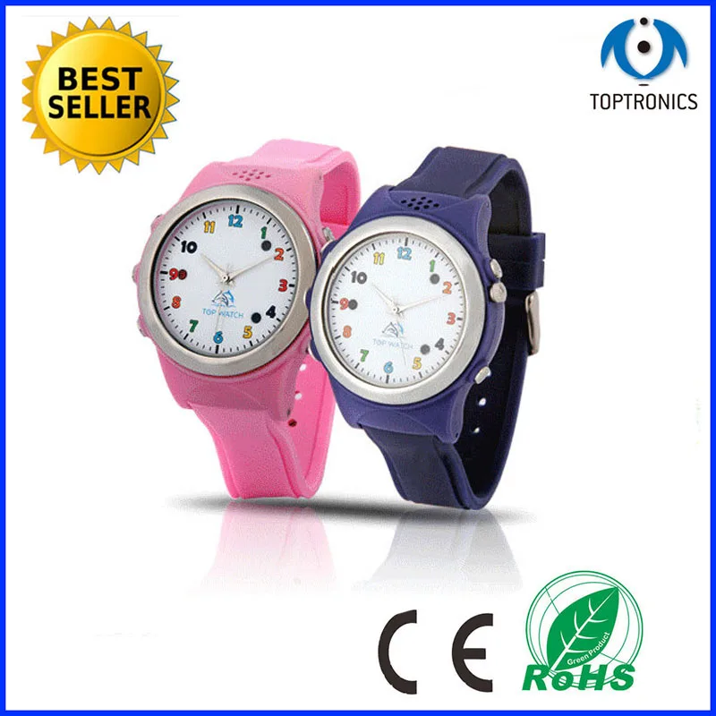 Ультратонкий дизайн датчик гео-забора GPS-трекер для детей часы двухстороннее