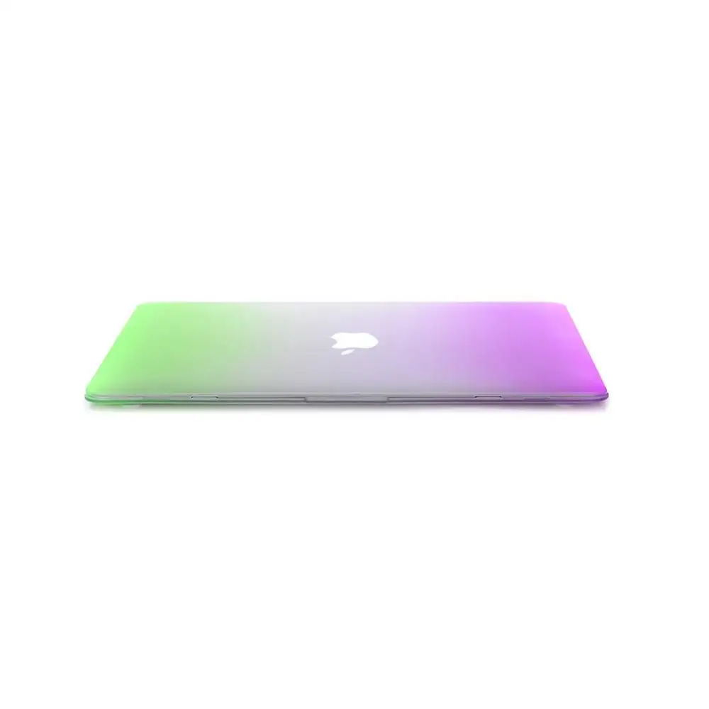 Матовый Радуга Жесткий протектор чехол для ноутбука MacBook Air 11 Pro 13/15 дюймов с retina сумка+ розовый крышка клавиатуры