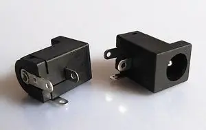 10 шт./лот высокое качество разъем питания постоянного тока Разъем DC-005 PIN = 2 0 иглы