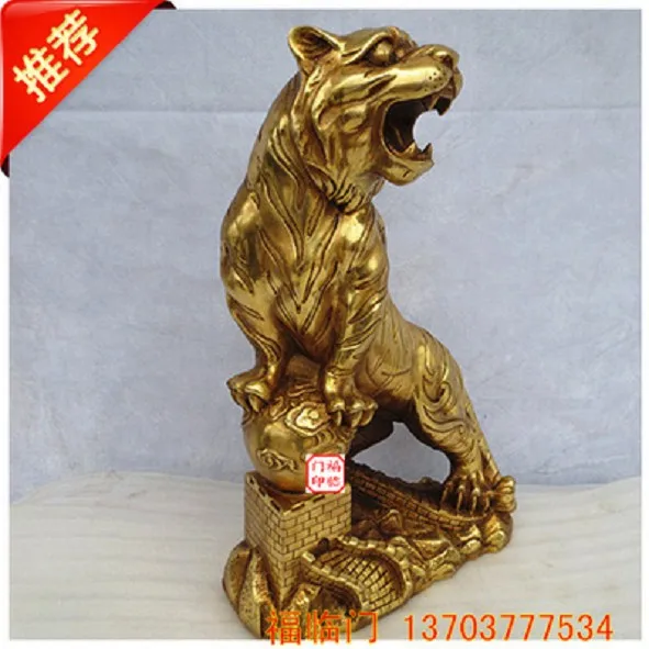 The opening of the Great Wall tiger copper ornaments cornucopia uiwang property gifts jewelry Home Furnishing cheer | Дом и сад