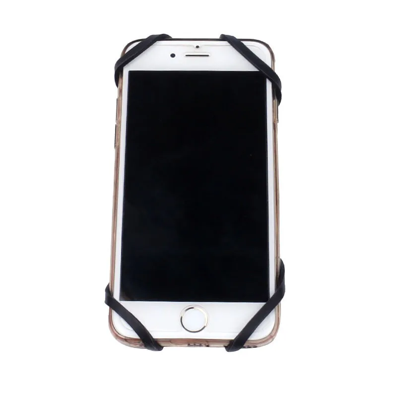 Фиксированный велосипедный держатель для телефона силиконовый ремешок байкеров