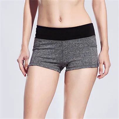 S-XL, женские летние шорты, повседневные, женские, для фитнеса, хит, шорты с принтом, сексуальные, женские, для тренировок, короткие, высокие, тянущиеся, для упражнений, D043 - Цвет: Black gray