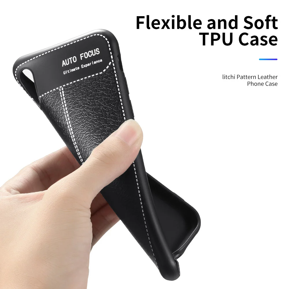 KISSCASE Litchi Pattern Phone case for Xiaomi Redmi Note 6 5 pro 4x Ultra Thin Soft Case Back Covers | Мобильные телефоны и