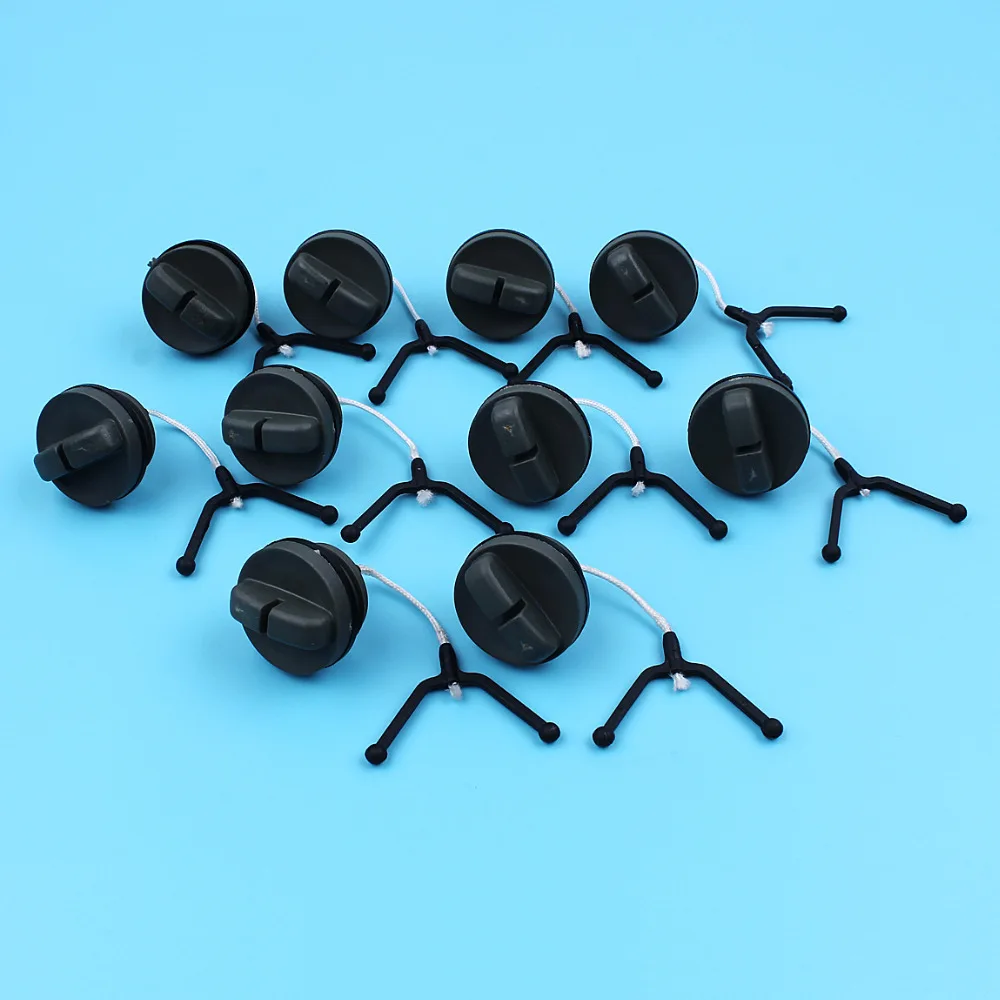 

10Pcs/lot Oil Tank Caps For HUSQVARNA 61 66 238 266 268 272 42 234 242 Chainsaw Replacement Parts 501 626 602