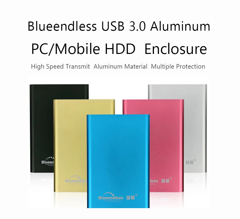 Blueendless внешний жесткий диск 250 ГБ 2,5 'Aliuminium HDD USB жесткий диск Esterno SSD USB Sata диск для хранения данных для ноутбуков и 30