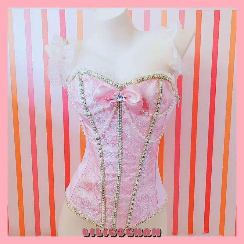 Пикантные женские корсеты в стиле Kawaii Lolita больших размеров с косточками на