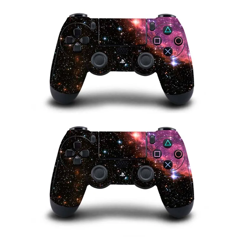 Виниловый чехол для Playstation 4 Dualshock с изображением звездного неба | Электроника