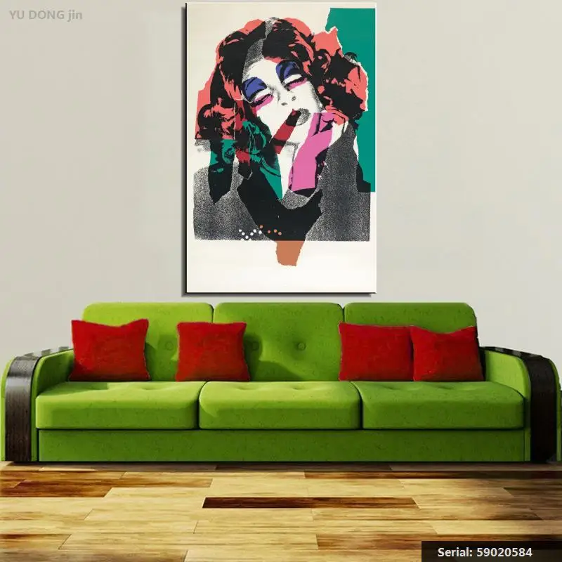 Yu dong jin Andy Warhol Still life абстрактная масляная живопись Рисование Искусство спрей без