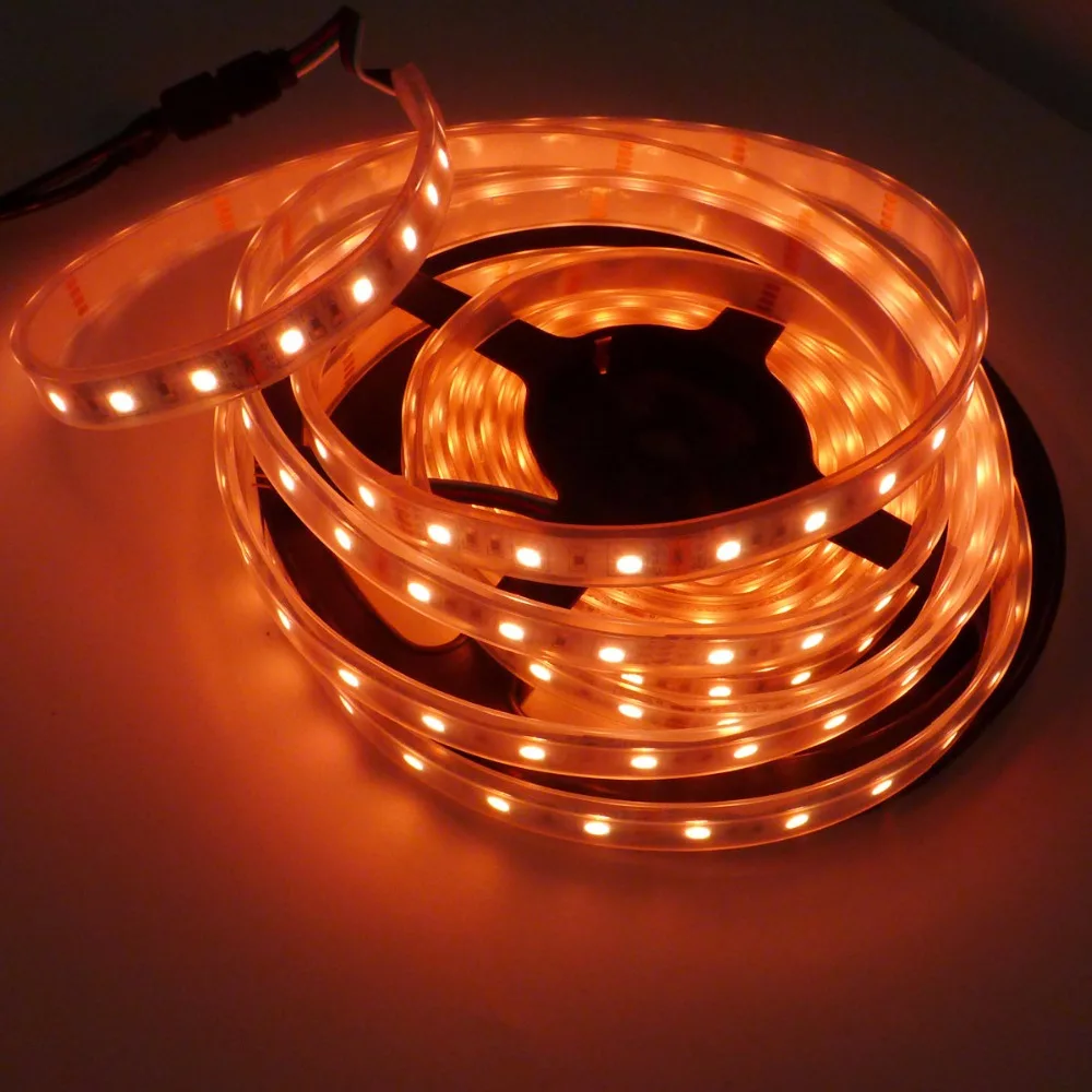 10 шт. 5050 футов 300 RGB SMD силиконовая трубка гибкая светодиодная лента 12 В