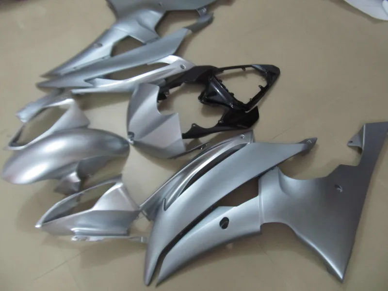 Комплект обтекателей под давлением для YAMAHA YZFR6 08 09 10 12 15 YZF R6 YZF600 2008 2010 2012 1015 ABS серый