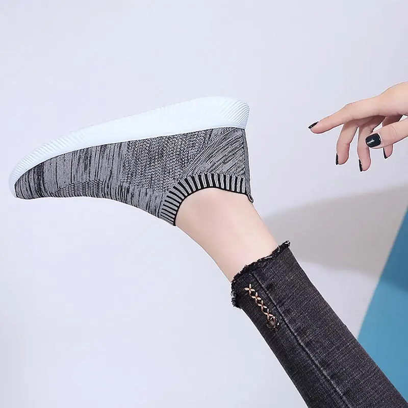 Женская обувь 2021 новые модные туфли из дышащего сетчатого материала Женские