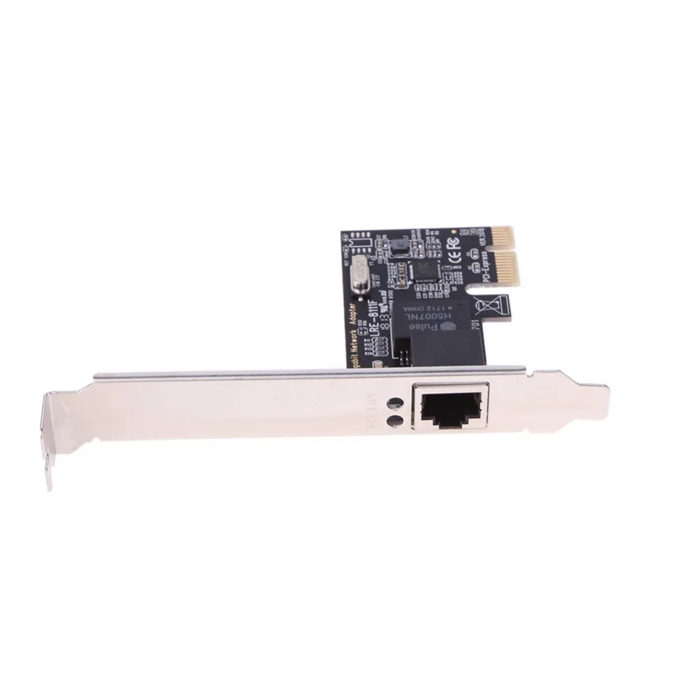 

High Quality Network Card Chipset RTL8111E Gigabit Ethernet PCI-Express PCI-E Network Card Adapter For Sever Desktop Workstation