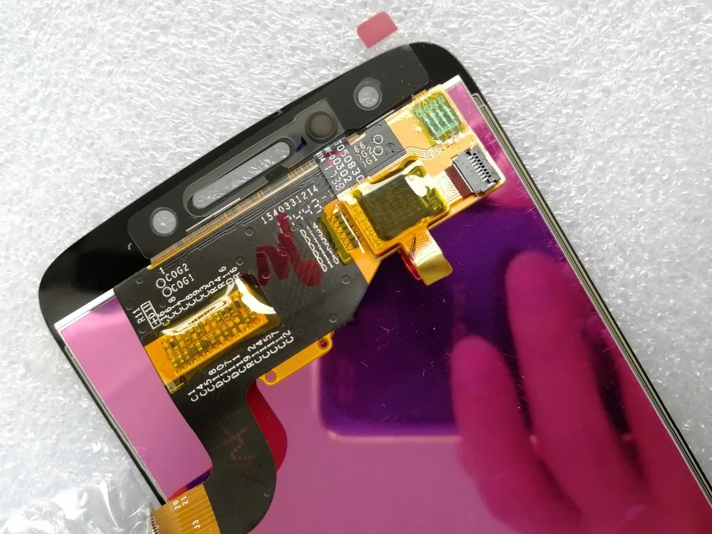 ЖК дисплей с дигитайзером сенсорного экрана для Motorola Moto E4 (США версия кнопкой