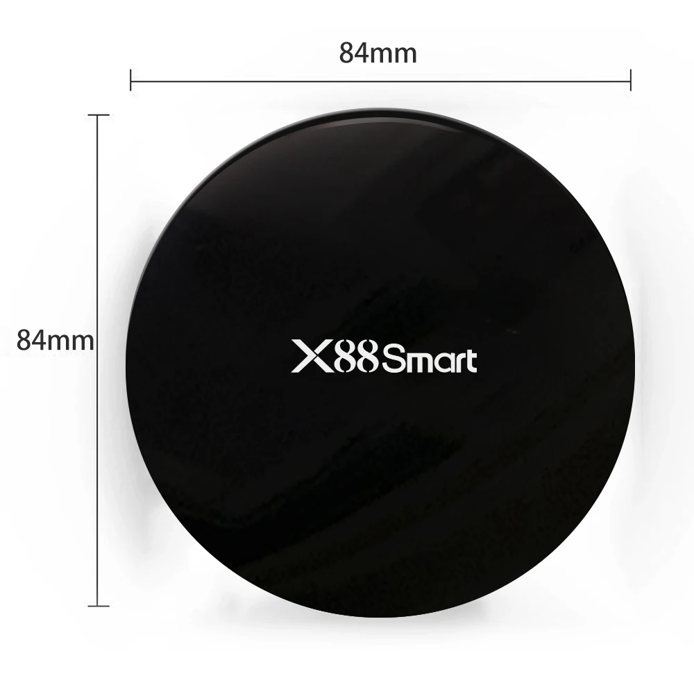 Android 9 0 4 ядра г 32 Декодер каналов кабельного телевидения X88 Smart Mini RK3328 Wifi