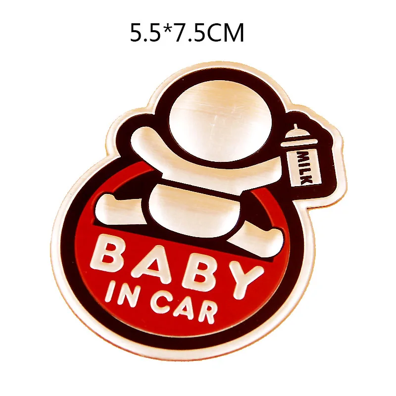 Наклейка из алюминиевого сплава FASP детский значок в автомобиле для мотоцикла