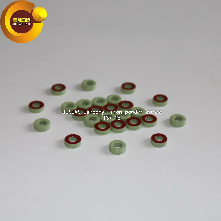 T37-18 сердечники из порошкового железа магнитного кольцевого сердечника железное