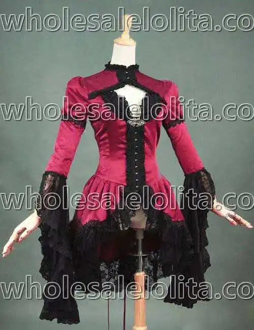 Top Bodice Jacket Sexy Vampire Reenactment Halloween Costume