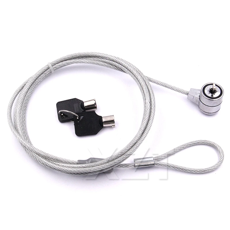 1 шт. защитный кабель для ноутбука компьютера брелок с 2 кнопками Противоугонная