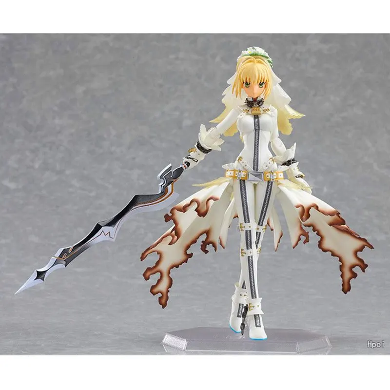 Fate/stay night figma CLASS Saber Нерон Клавдий свадебное платье ПВХ фигурка Коллекционная