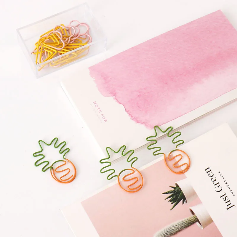 10 шт./компл. металлические бумажные зажимы для мороженого скрепки фотографий