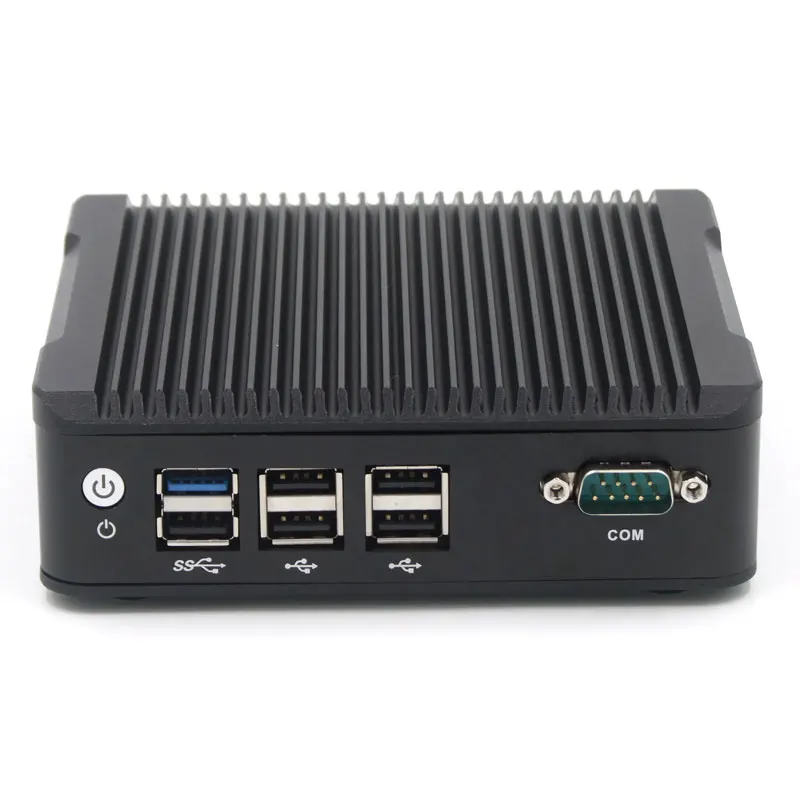 Четырехъядерный мини ПК J1900 DDR3L 8 ГБ ОЗУ mSATA SSD 256 2LAN порт Baytrail безвентиляторный Windows
