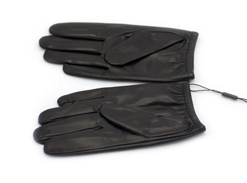 Мужская мода Топ Италия кожа простые четыре сезона наручные перчатки черный|fashion