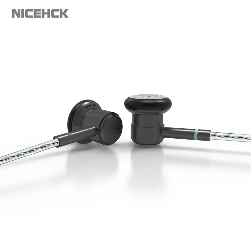Металлические Hi Fi наушники NiceHCK ME80 3 5 мм Динамический драйвер 15 4 металлические