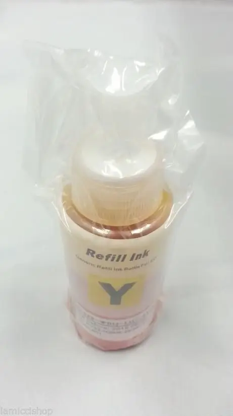 Hisaint New [Hisaint] Non OEM Yellow Refill Ink Kit 70ml for Epson L800 L801 Cartridge No. T6734 T6744 [New listing] | Компьютеры и