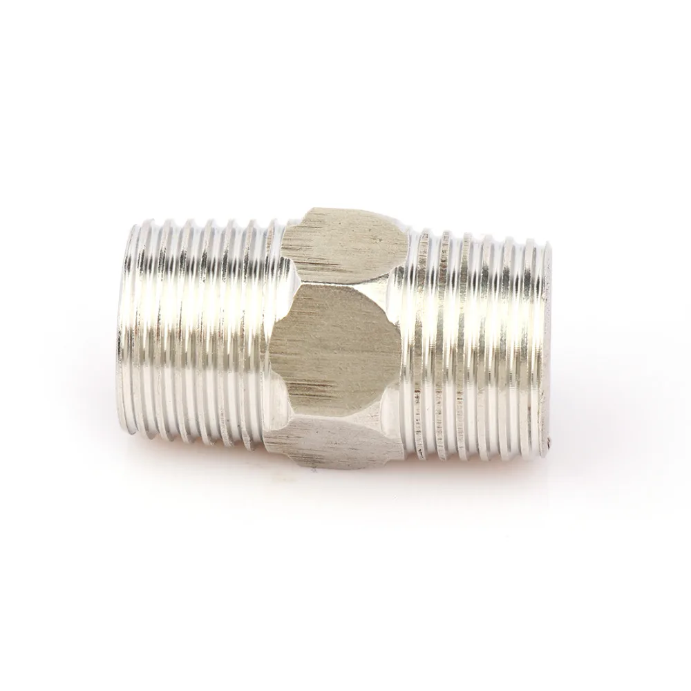1 шт. 1/2 &quotтрубы фитинг Мужской x 1/2&quot шестигранный ниппель нержавеющая сталь 304