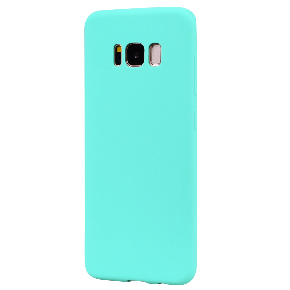 Простой короткий Ультратонкий чехол Etui pouzdro для Samsung Galaxy S10 Plus S10e S9 S8 S7 S6 edge Fundas