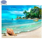 КвадратнаяКруглая Мозаика из искусственных бриллиантов, мозаика из бриллиантов 5d, вышивка крестиком, 3D, украшение спальни