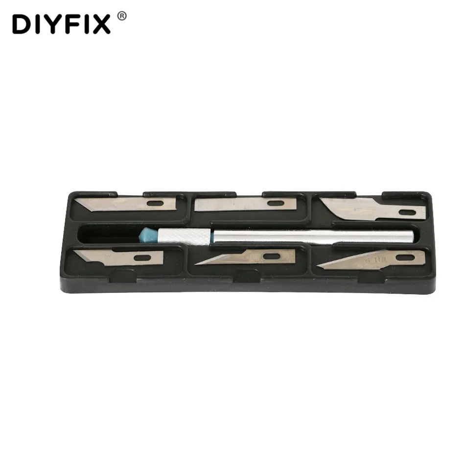 DIYFIX резьба по дереву инструменты еда скульптурный гравировальный нож скальпель Режущий инструмент для домашнего творчества PCB Чистка ремонт ножей набор