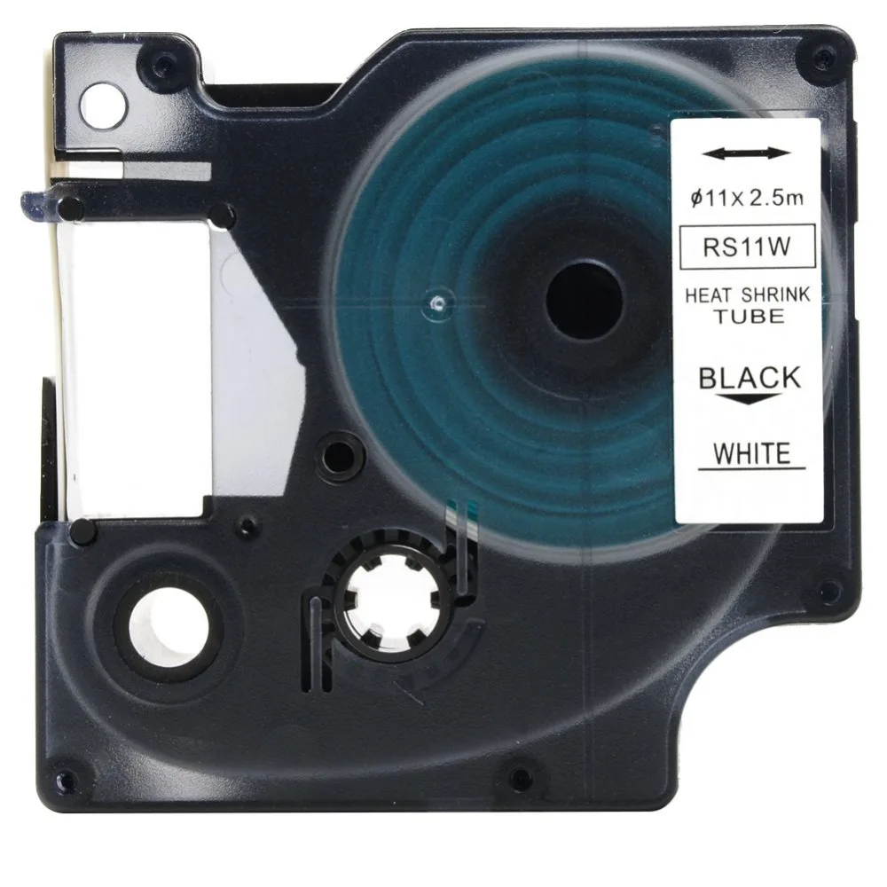 20 шт./лот 100% совместимый с DYMO лента для печати этикеток принтеров черный на белом