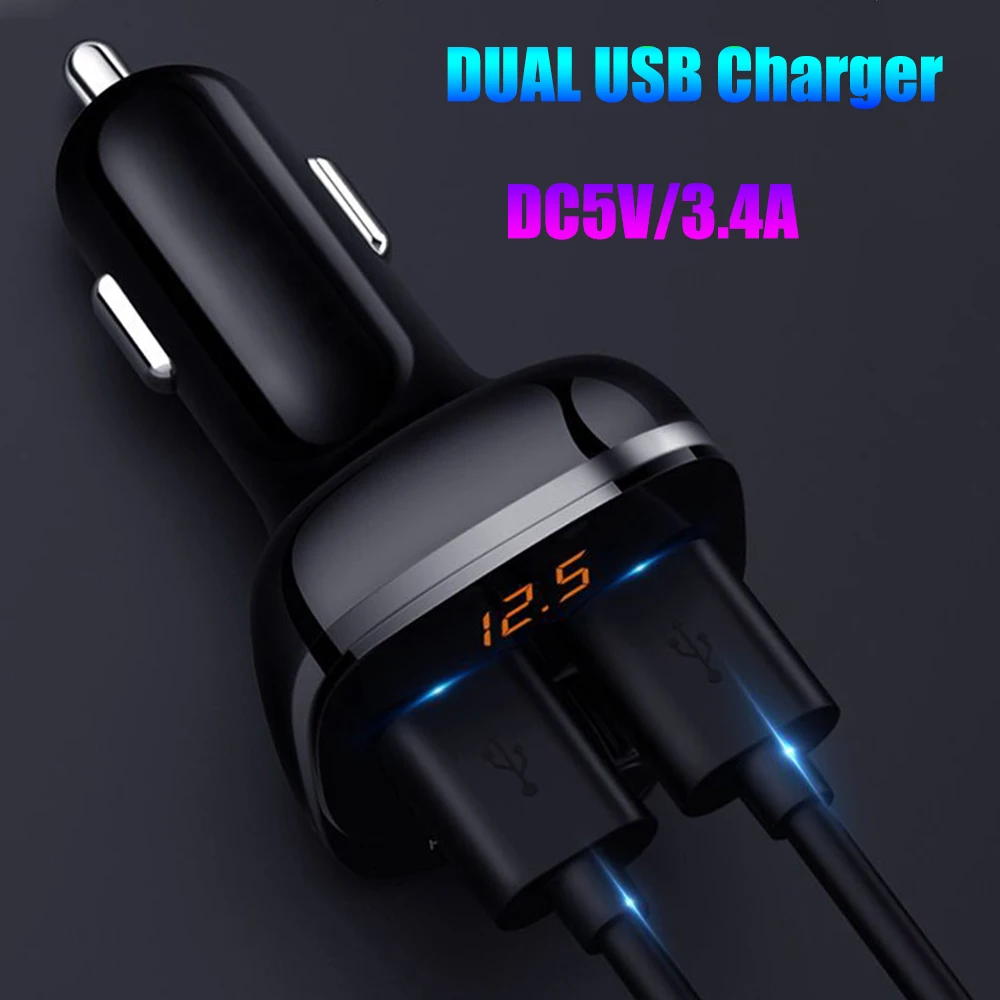 JINSERTA 2019 Bluetooth 5 0 автомобильный комплект MP3 плеер fm передатчик громкой связи 2 USB