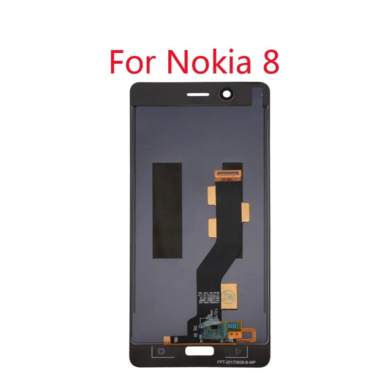100% оригинал для Nokia 8 N8 ЖК экран и дигитайзер полная сборка с инструментами|Экраны