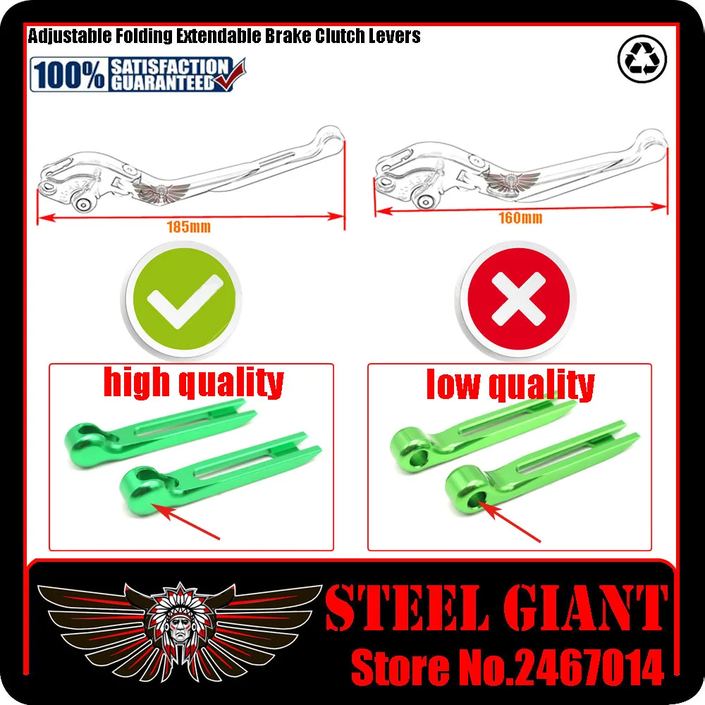 Мотоцикл с ЧПУ Складной Выдвижная сцепные рычаги логотип GSX-S1000 для SUZUKI GSX-S 1000 1000F