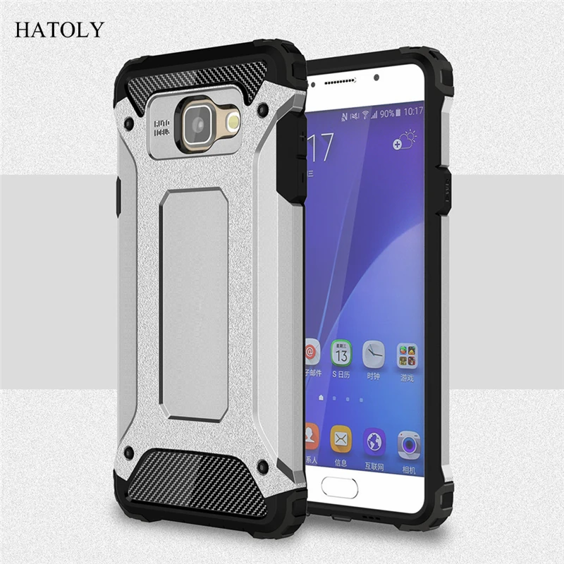 For Cover Samsung Galaxy A5 2016 Case Silicon Armor Hard Phone A510 &lt |