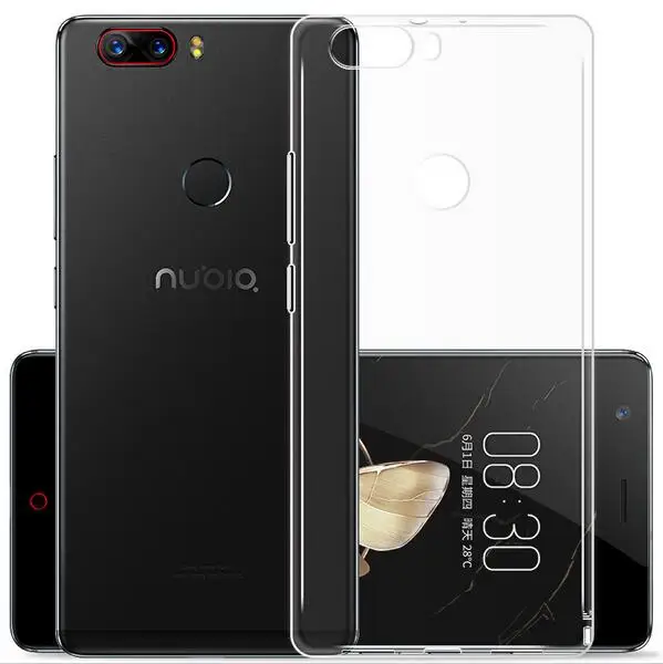 2Pcs/lot ZTE Nubia Z18 Z17S Case Ultra Thin Transparent Silicon TPU Skin Soft Back Cover for Z 17 Z17 Mini S |