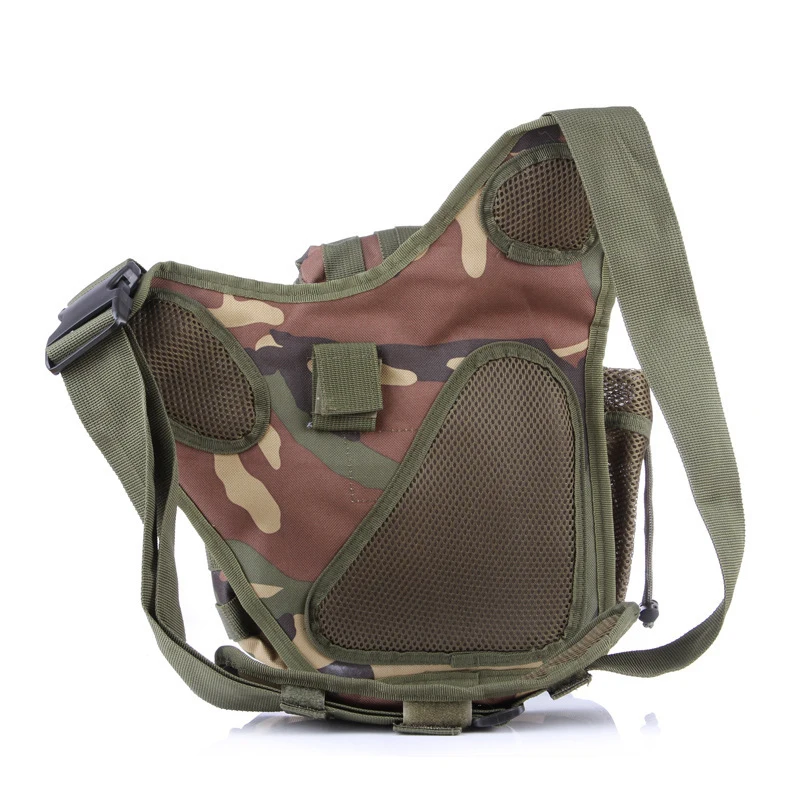 Унисекс Нейлон Ткань Оксфорд Многофункциональный грудь плечо Сумка тактический