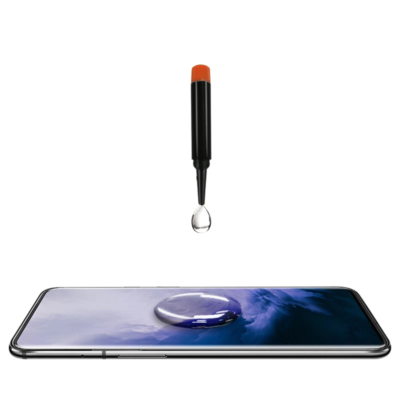Для samsung Galaxy Note 8 S8 S9 Plus Защитная пленка для экрана полностью изогнутая жидкая УФ прозрачная накладка из закаленного стекла отпечатков пальцев
