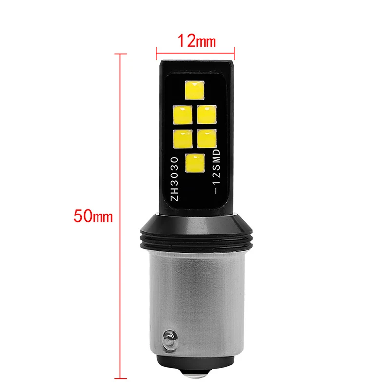 2 шт. супер 1156 P21W BA15S 1157 P21/5W BAY15D T20 W21W 7440 W21/5W 7443 3030 чипы Светодиодные Автомобильные