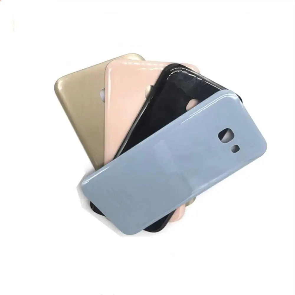 Стеклянная задняя крышка для Samsung Galaxy A3/A5/A7 2017 запасной корпус задней панели A320 A520