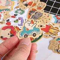 30 pcs pack cute cat stickers decorative stationery stickers scrapbooking diy diary album stick label