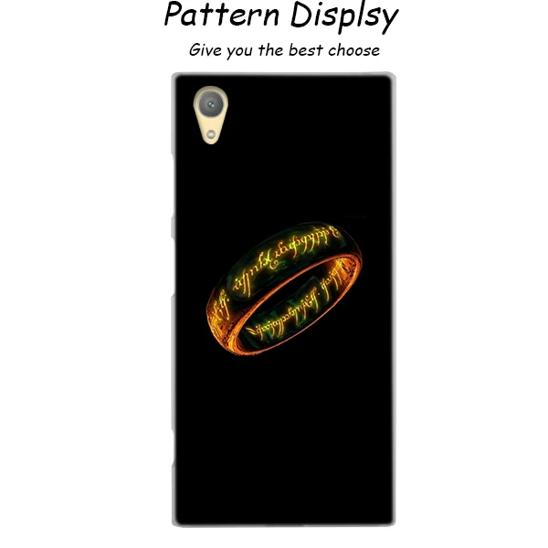 003 The Lord of The Rings the one ring Cover Case for Sony Xperia Z3 Z5 Premium M4 Aqua M5 X XA XA1 C4 C5 E4 E5 XZ XZ2 Compact Plus - Цвет: 003