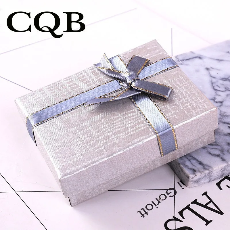 A9X7X3cm Как бант, шкатулка для украшений, серьги, ожерелье, коробка, свадебное кольцо, поднос, дисплей, подарки, много косметики, ювелирный поднос, брендовая модная подарочная коробка - Цвет: A9X7X3cm