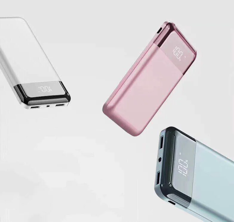 Powerbank 30000mAh внешний аккумулятор большой емкости повербанк USB зарядка порты для iphone
