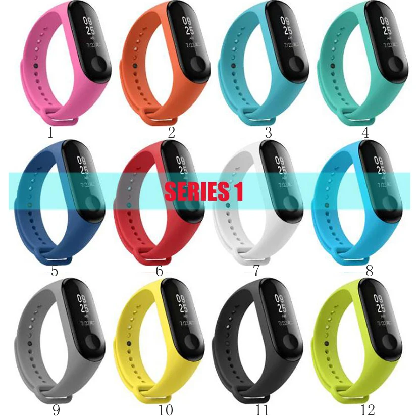 Силиконовый ремешок для Mi Band 3 силиконовый браслет 100 шт./упак.|mi band 2 strap|mi strapstrap mi |