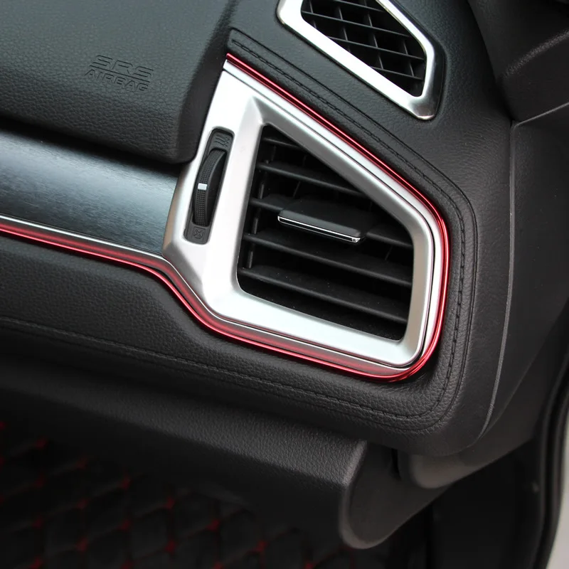 5M Car Styling Interior Mouldings Trim 3D Line Strips Dashboard Door Edge Sport Gap Auto Stickers Decoration Accessories | Автомобили и