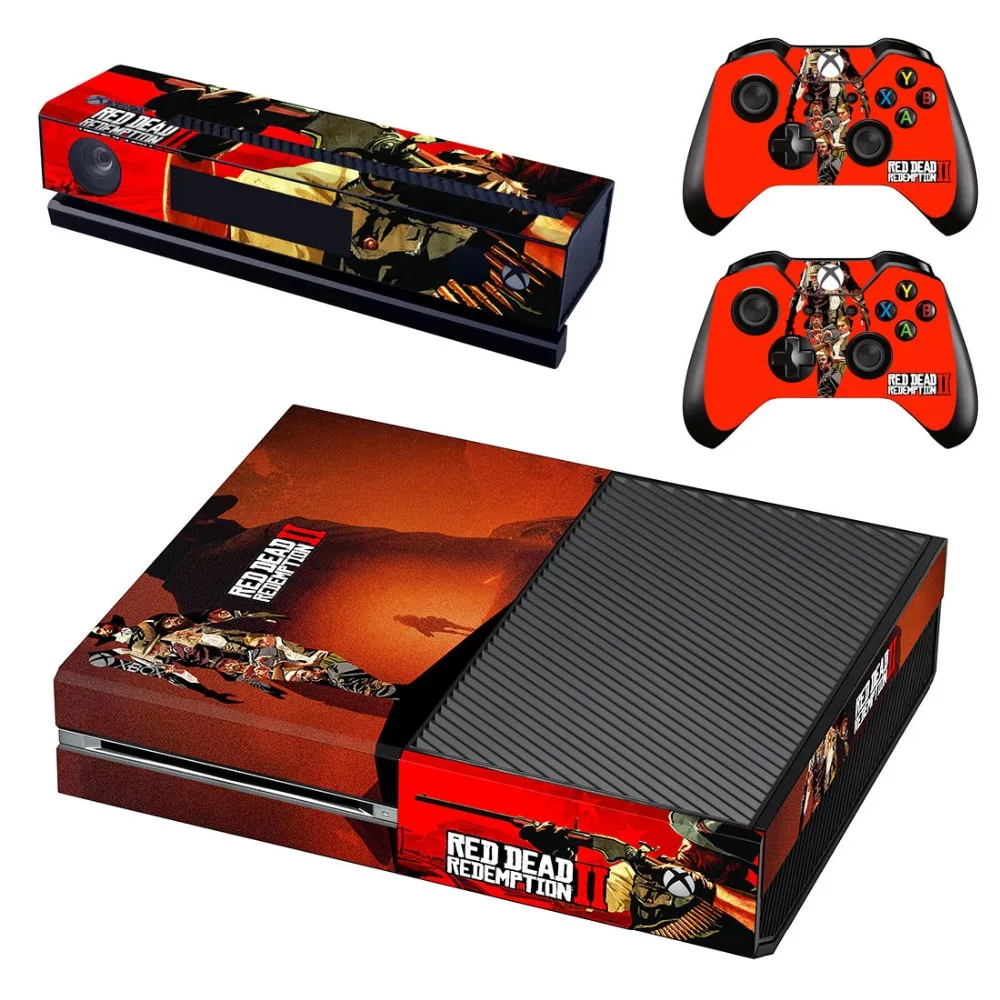 Красные изображения из фильма Red Dead Redemption 2 наклейки на кожу s Дизайн Наклейка для
